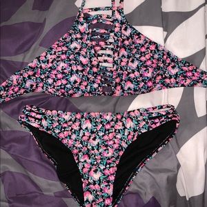 floral bikini